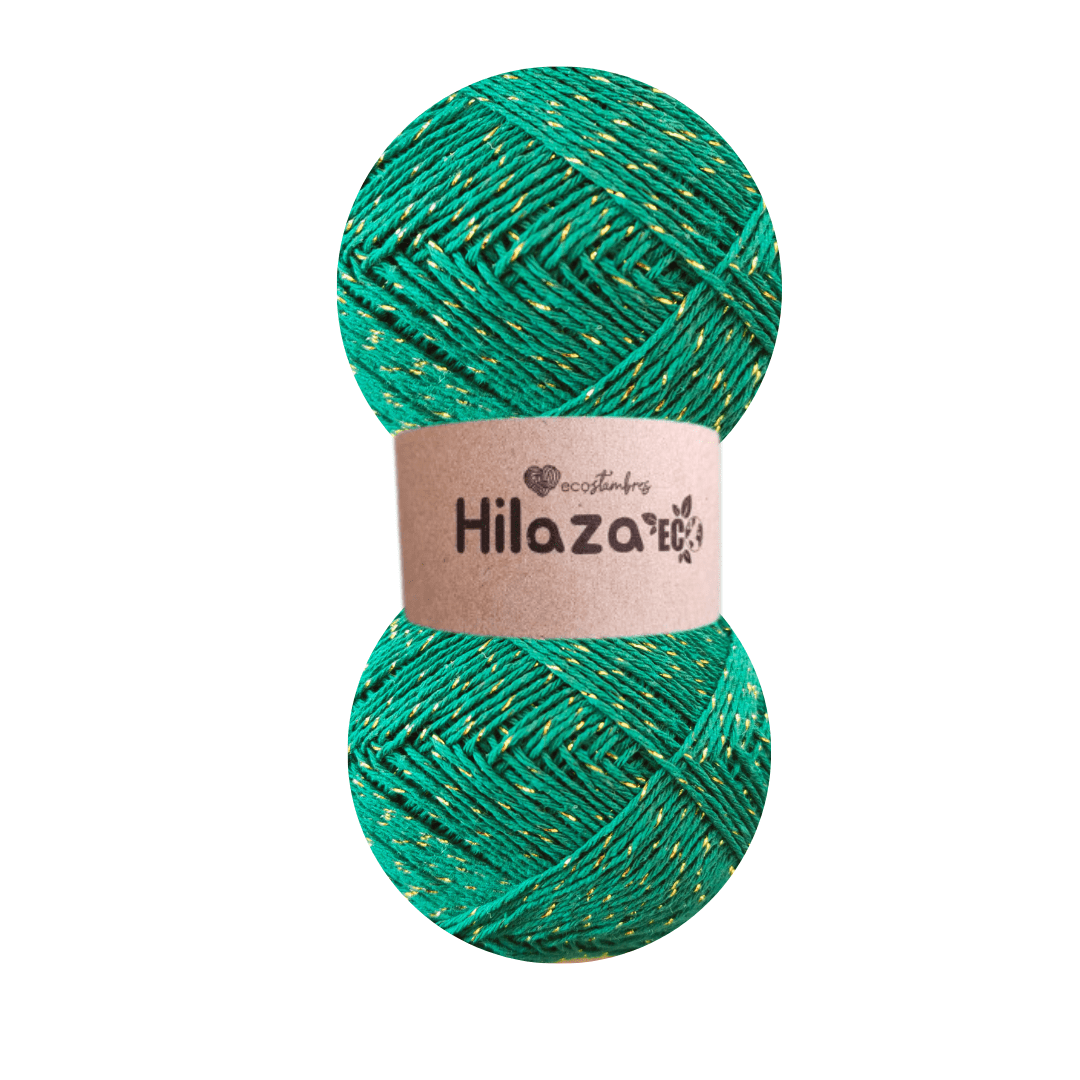 Hilaza brillante de algodón ecológico