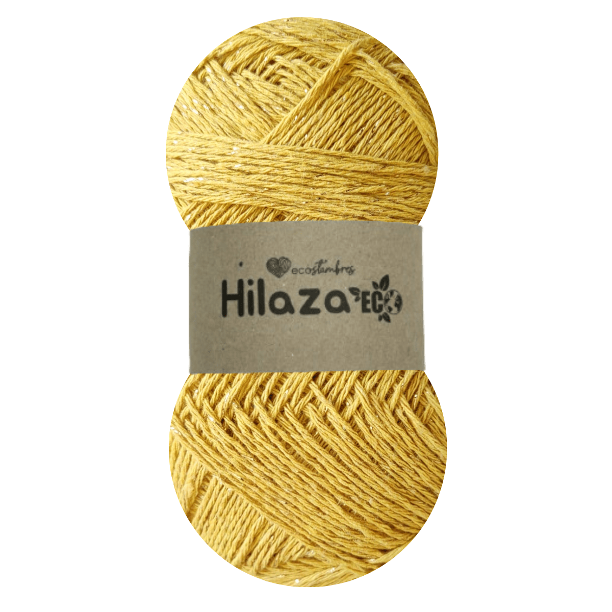 Hilaza brillante de algodón ecológico